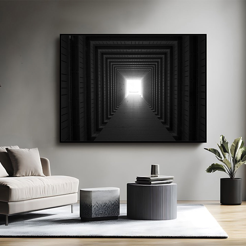 Portal Of Light Canvas Wall Art
