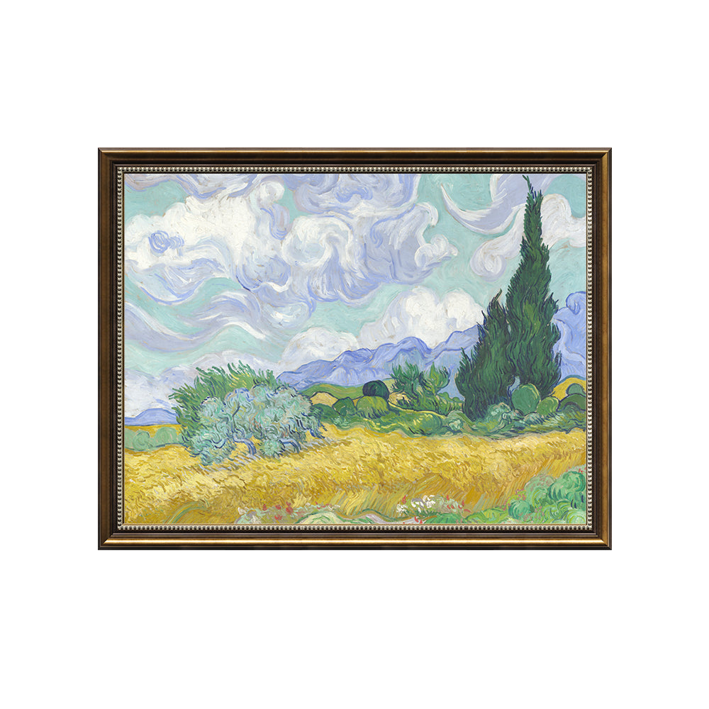 Wheat Field With Cypresses By Vincent Van Gogh