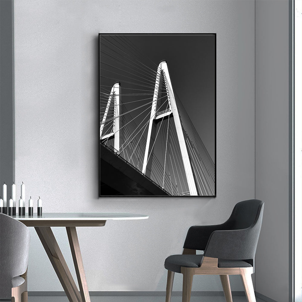 Architectural Elegance Canvas Wall Art