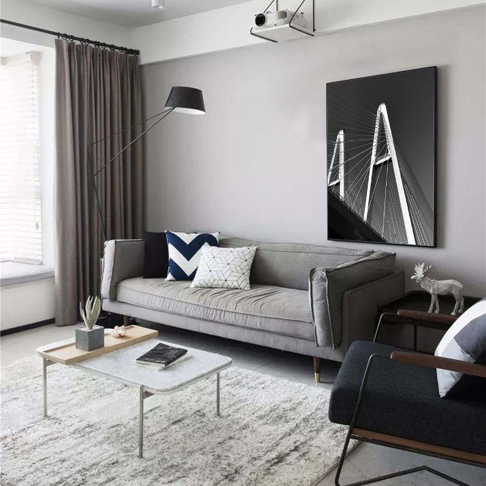 Architectural Elegance Canvas Wall Art