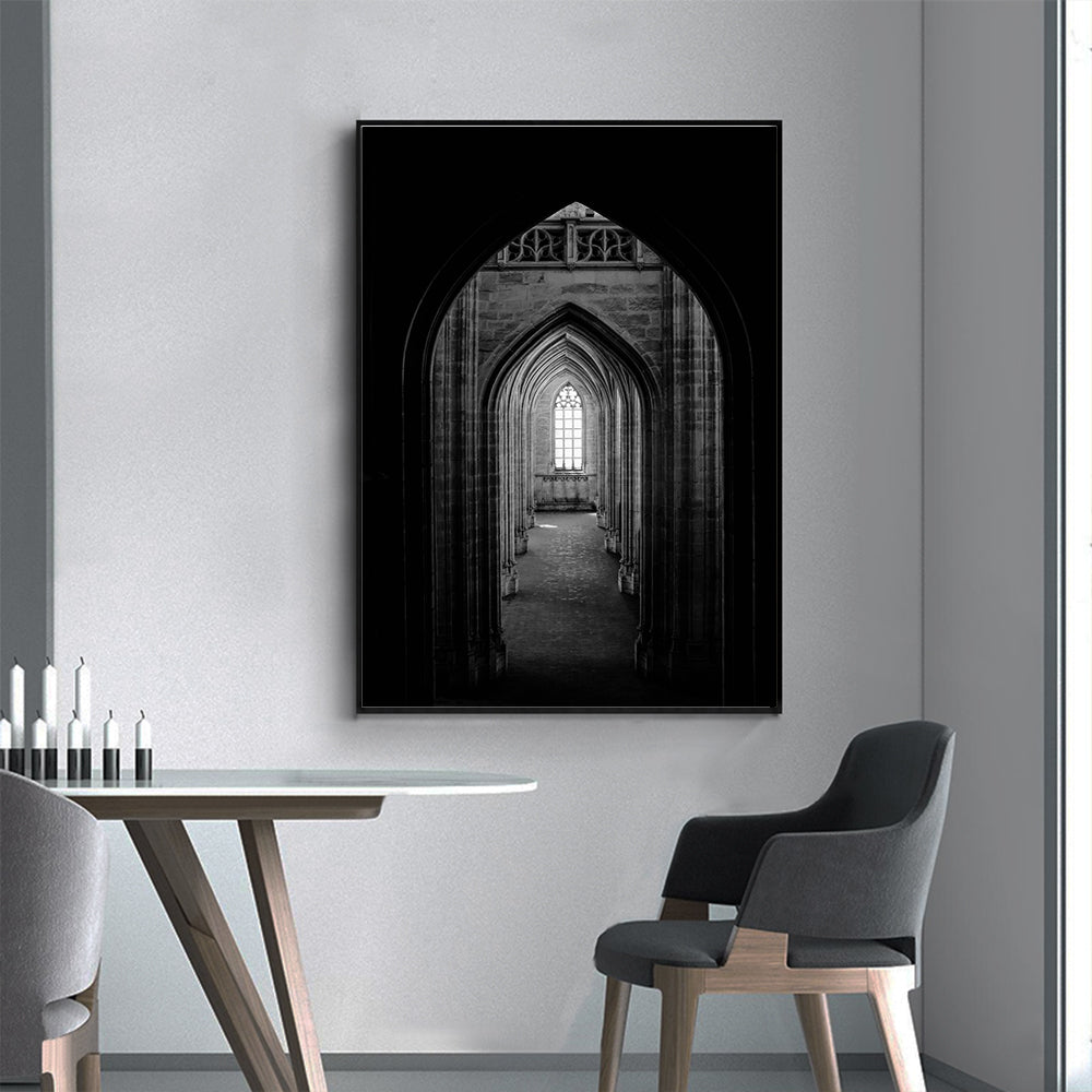 Gothic Elegance Canvas Wall Art