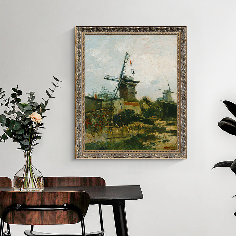 Le Moulin de Blute-Fin, Montmartre by Vincent van Gogh