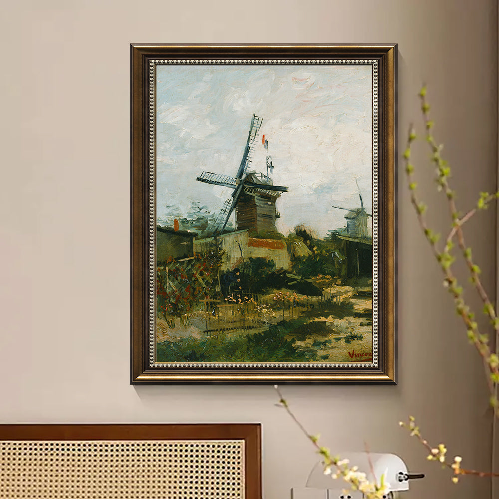 Le Moulin de Blute-Fin, Montmartre by Vincent van Gogh