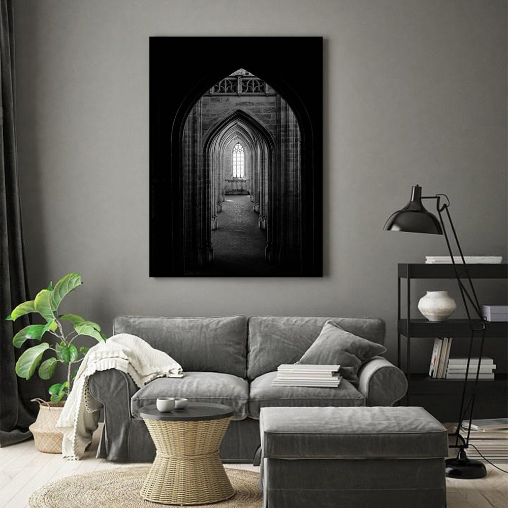 Gothic Elegance Canvas Wall Art