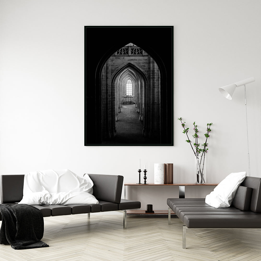 Gothic Elegance Canvas Wall Art