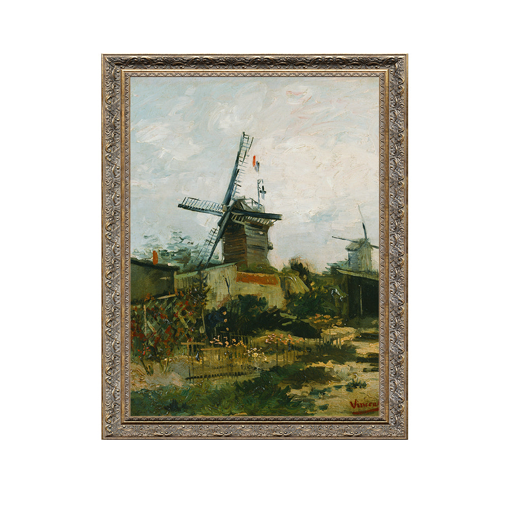 Le Moulin de Blute-Fin, Montmartre by Vincent van Gogh