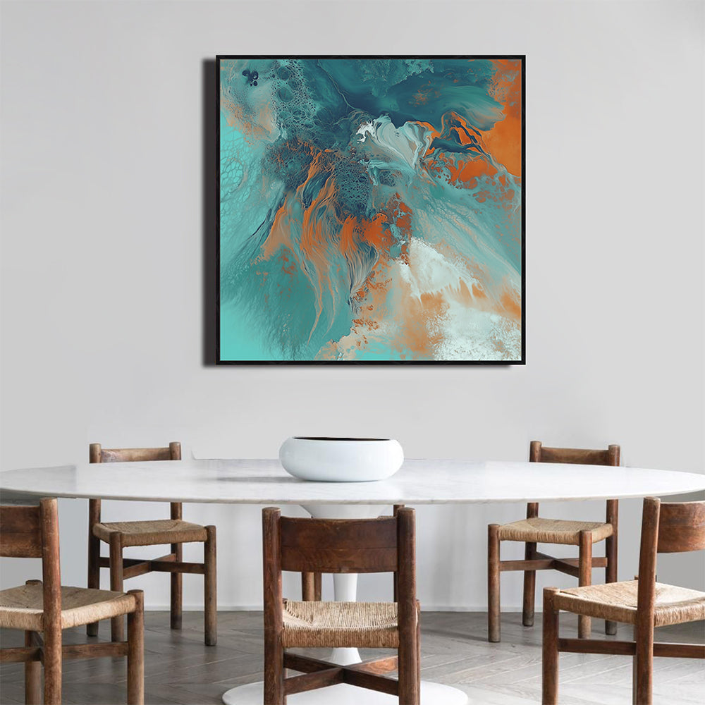 Ocean And Earth Canvas Wall Art – Modern Art Decor