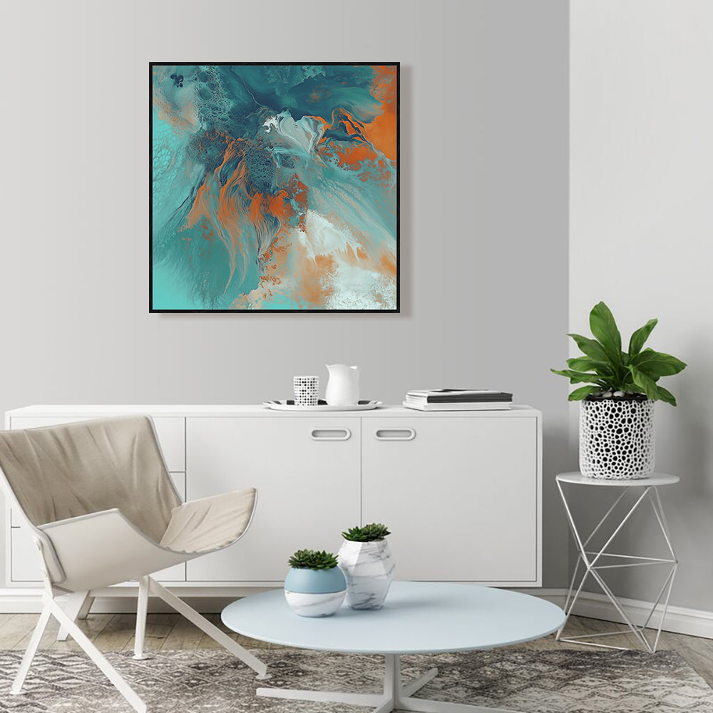 Ocean And Earth Canvas Wall Art – Modern Art Decor