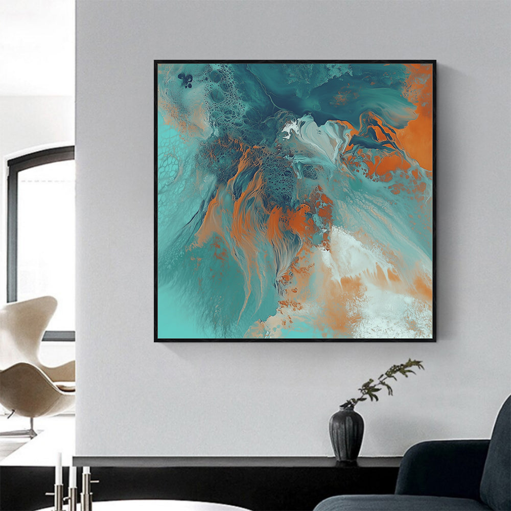 Ocean And Earth Canvas Wall Art – Modern Art Decor