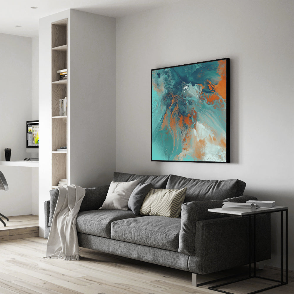 Ocean And Earth Canvas Wall Art – Modern Art Decor