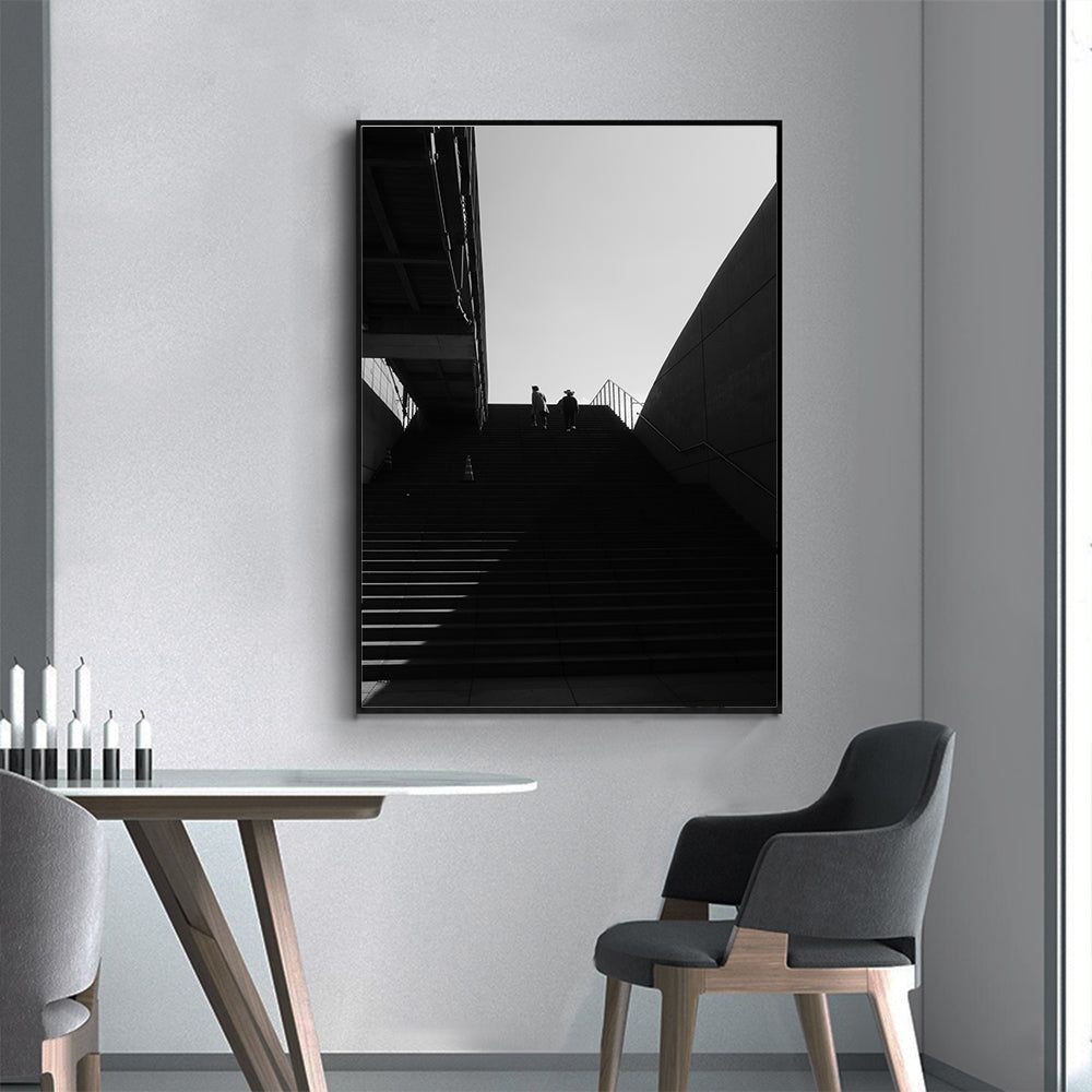 Urban Silhouette Canvas Wall Art