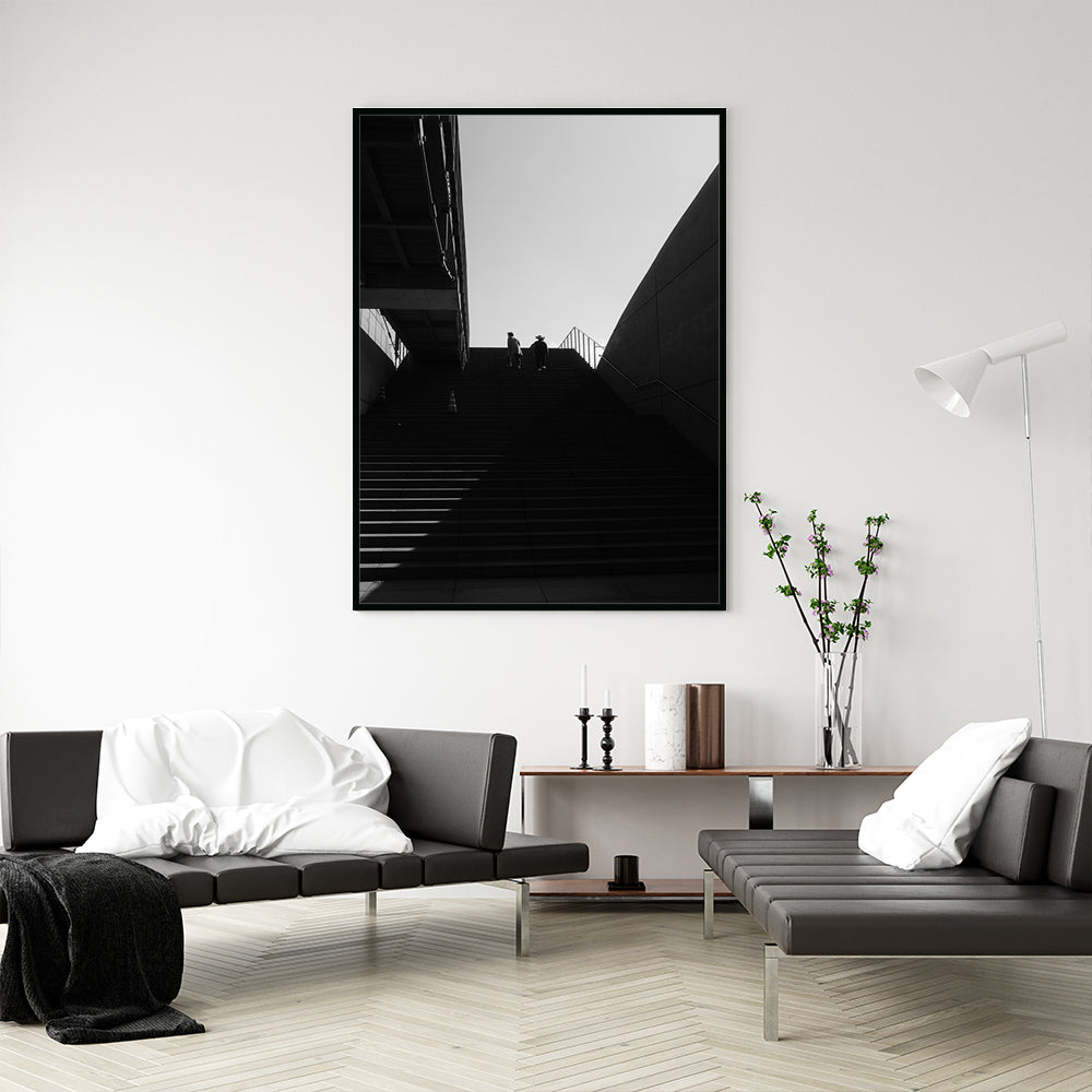 Urban Silhouette Canvas Wall Art