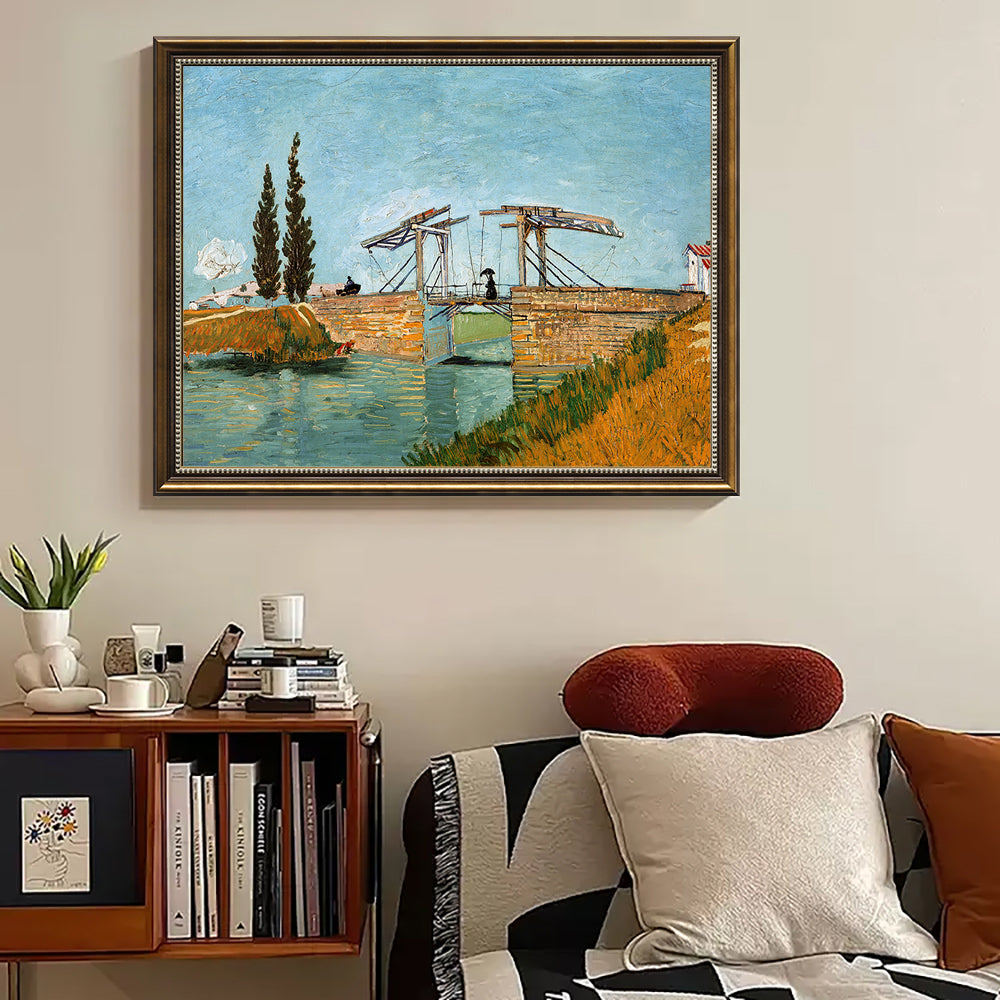 Langlois Bridge At Arles By Vincent Van Gogh