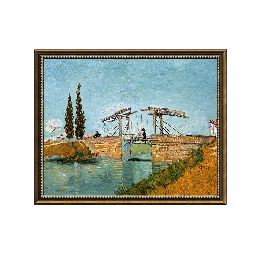 Langlois Bridge At Arles By Vincent Van Gogh