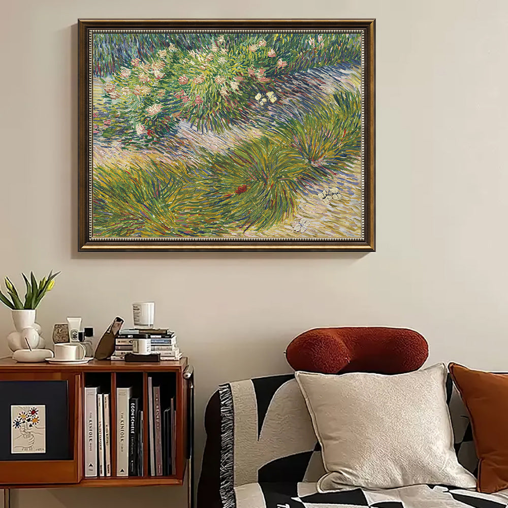 Garden In Auvers By Vincent Van Gogh