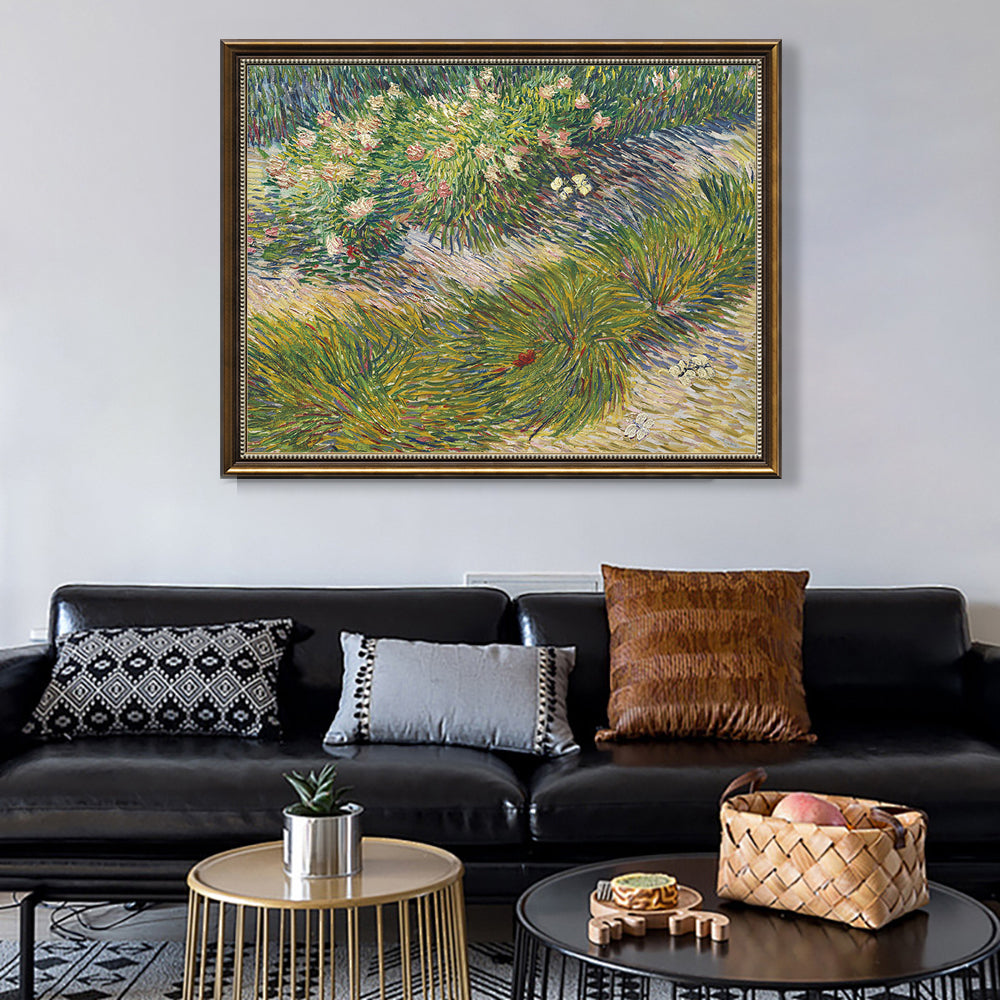 Garden In Auvers By Vincent Van Gogh