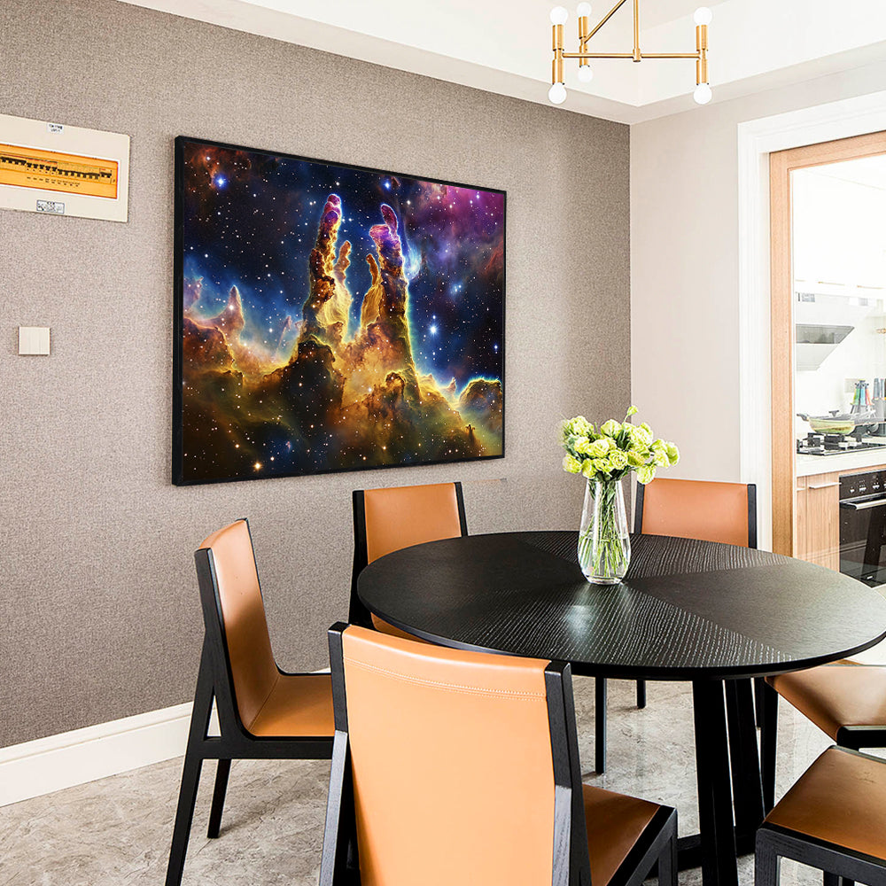 Pillars Of Creation Nebula Canvas Wall Art