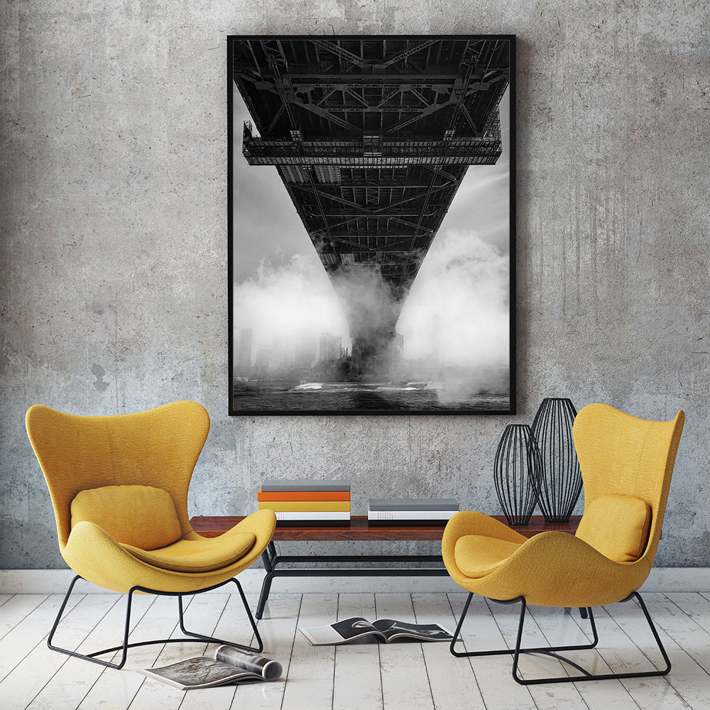 Under The Bridge Canvas Wall Art