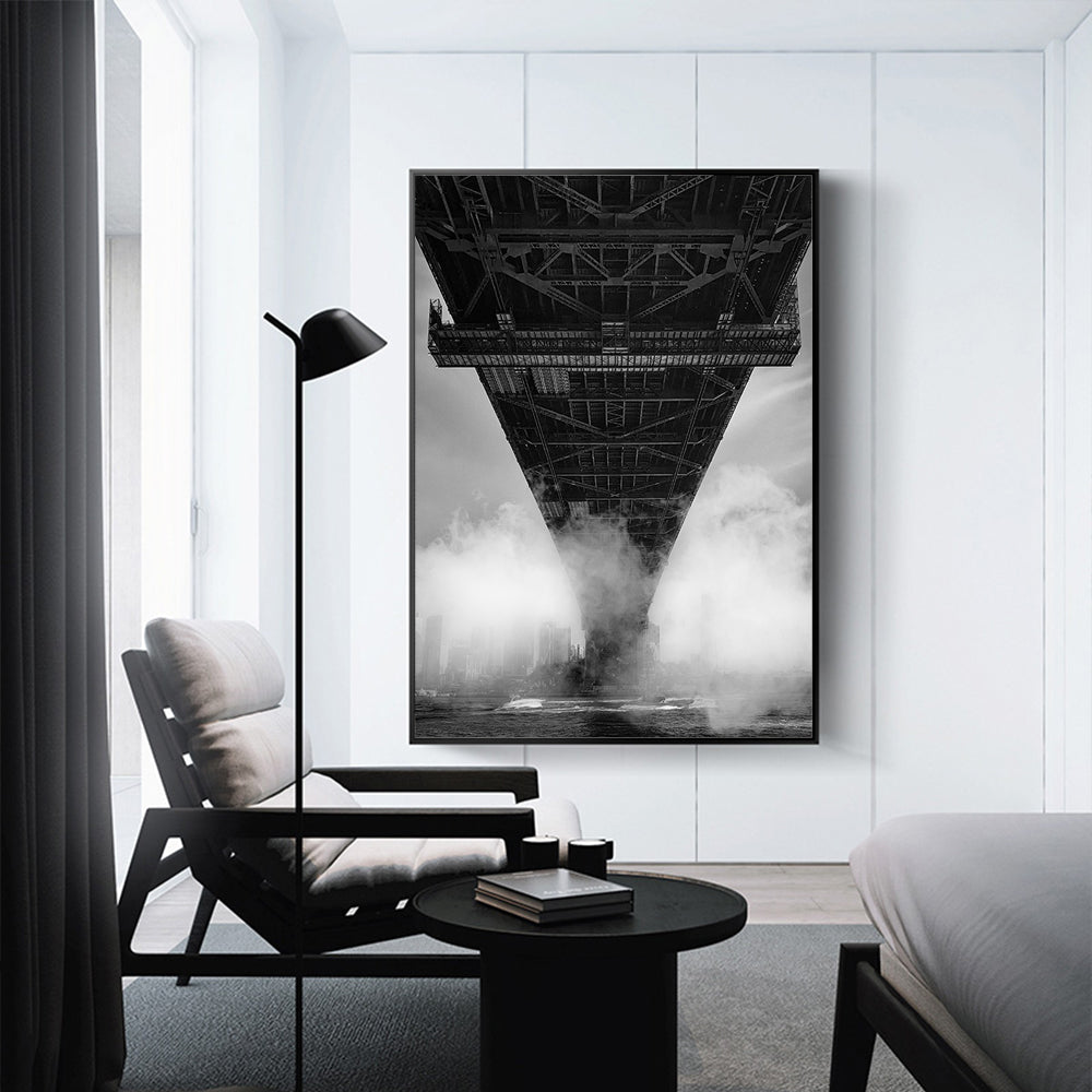 Under The Bridge Canvas Wall Art