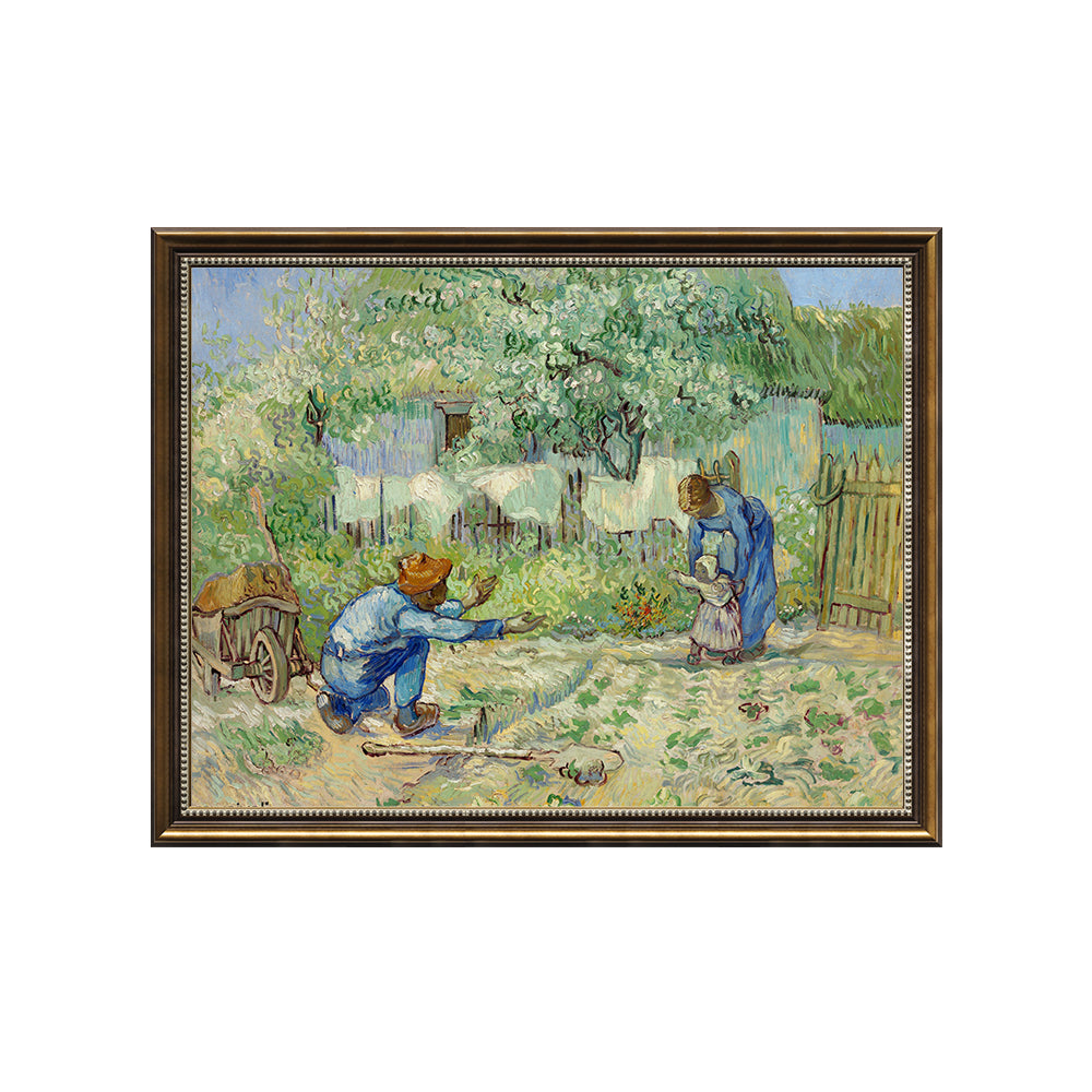 First Steps by Vincent van Gogh
