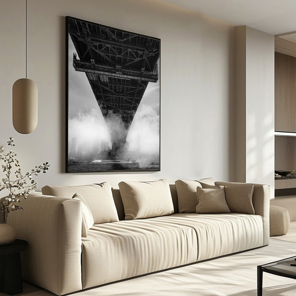 Under The Bridge Canvas Wall Art