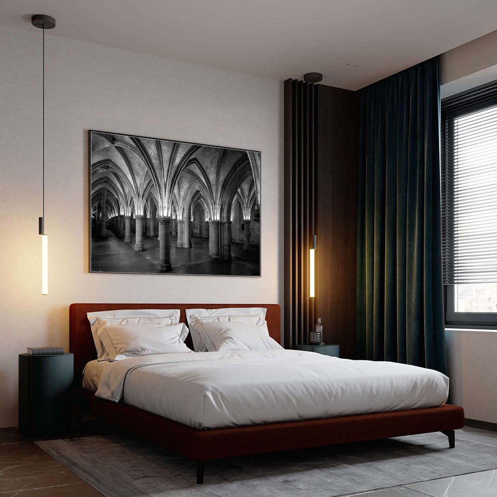 Gothic Arches Elegance Canvas Wall Art