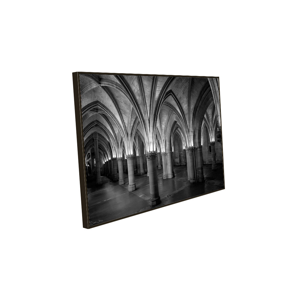 Gothic Arches Elegance Canvas Wall Art