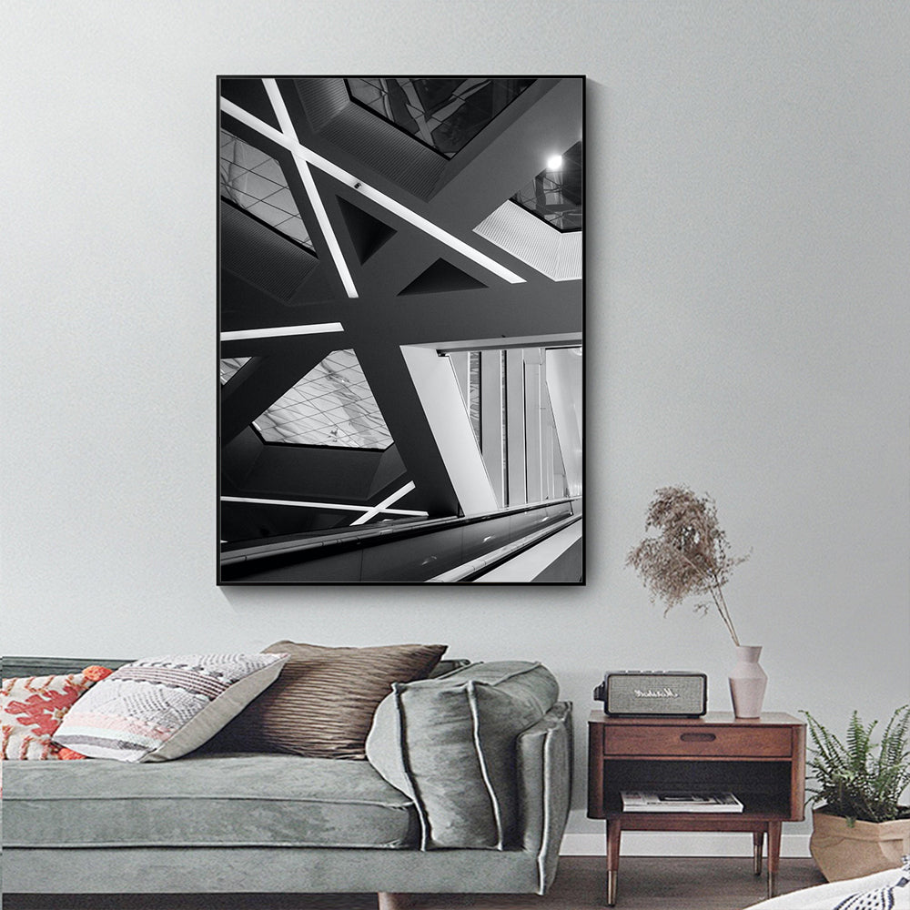 Modern Geometry Canvas Wall Art