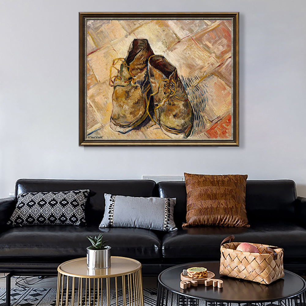 A Pair Of Shoes By Vincent Van Gogh