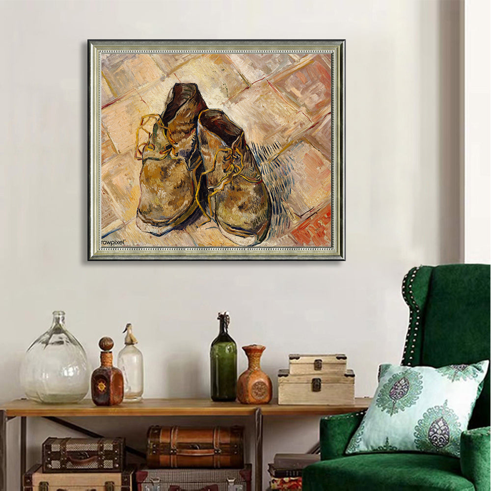 A Pair Of Shoes By Vincent Van Gogh