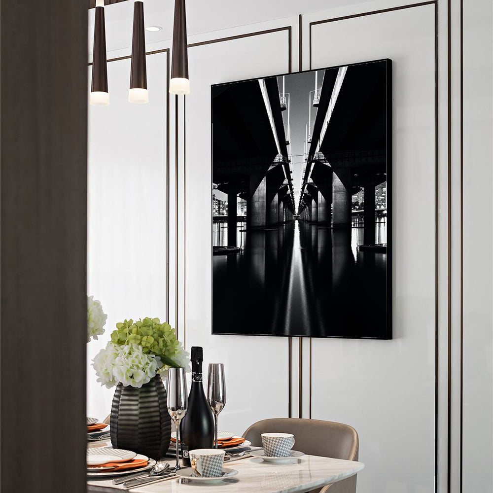 Underpass Reflections Canvas Wall Art