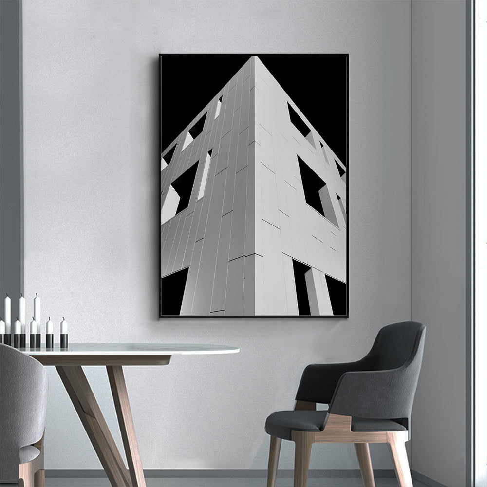 Minimalist Architecture Canvas Wall Art