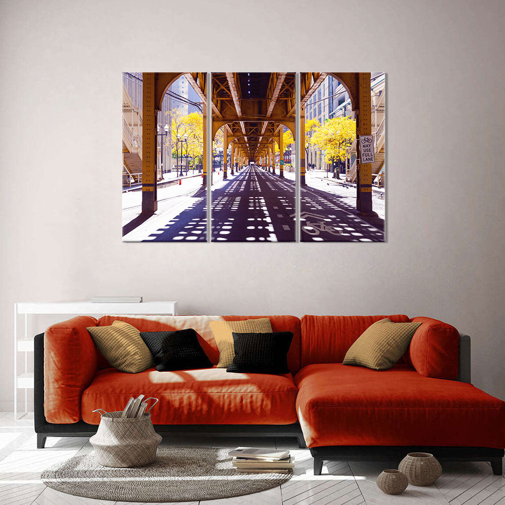 Chicago Union Station Underpass Canvas Wall Art