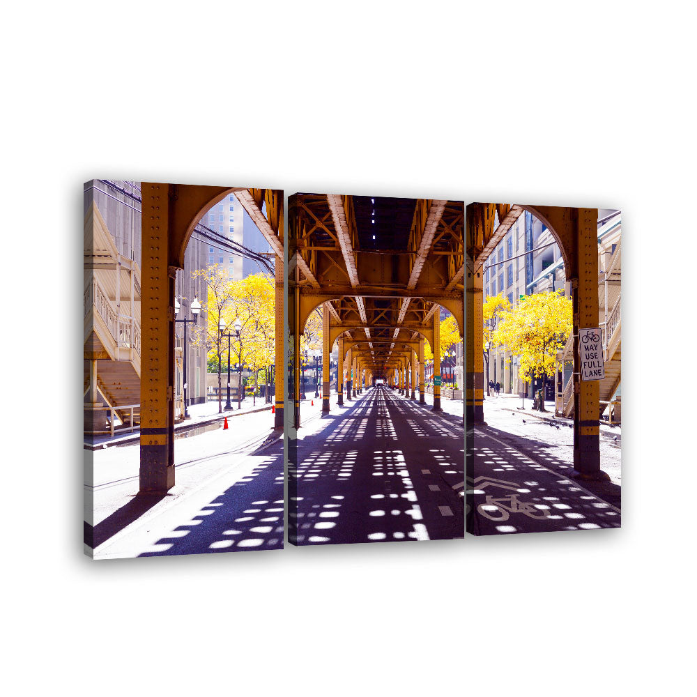 Chicago Union Station Underpass Canvas Wall Art
