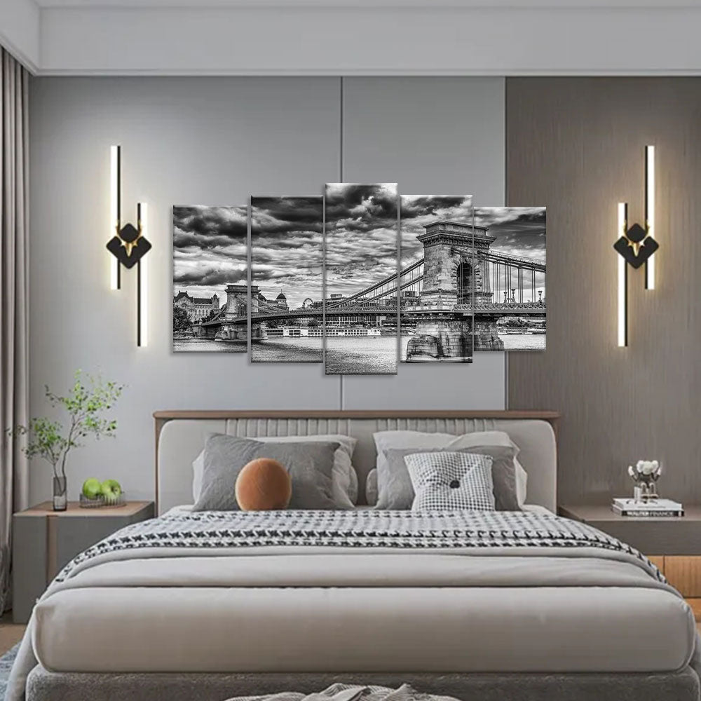 Széchenyi Chain Bridge Canvas Wall Art
