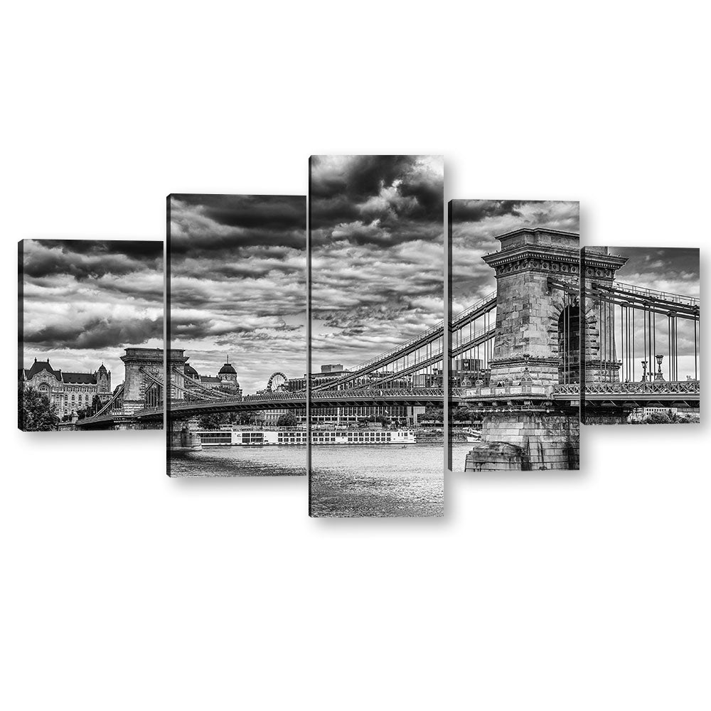Széchenyi Chain Bridge Canvas Wall Art