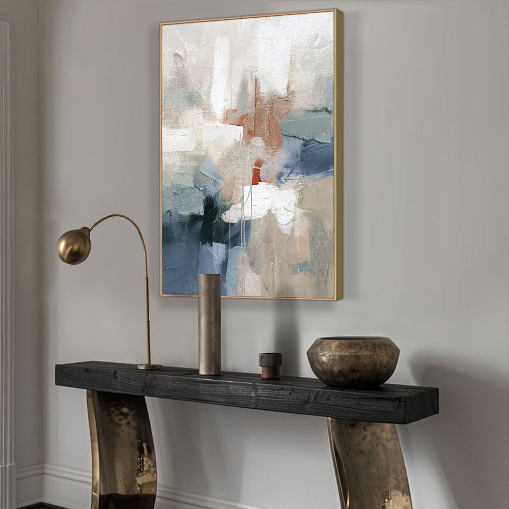 Modern Serenity Abstract Canvas Wall Art