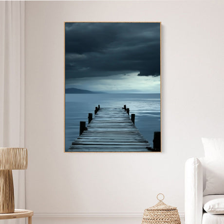 Tranquil Dock Canvas Wall Art