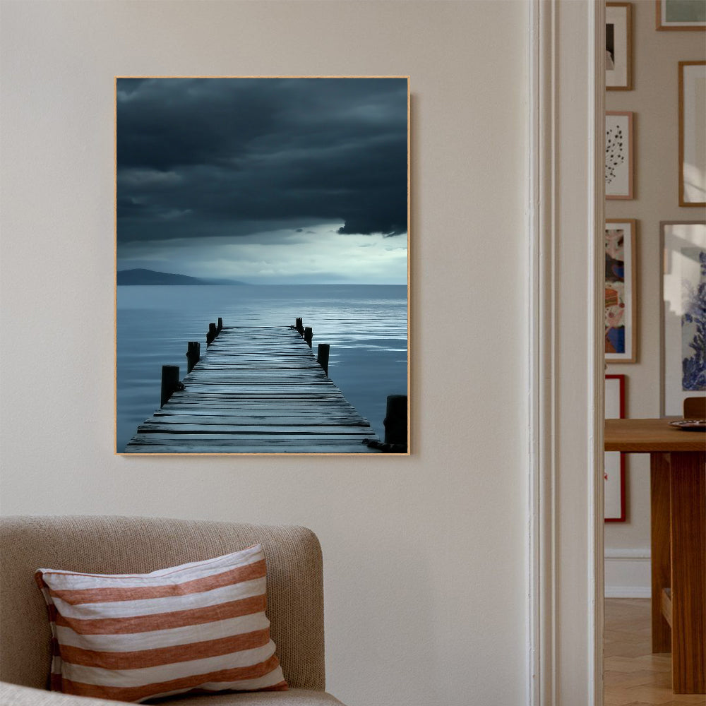 Tranquil Dock Canvas Wall Art