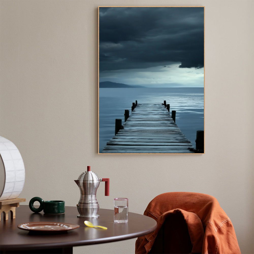 Tranquil Dock Canvas Wall Art