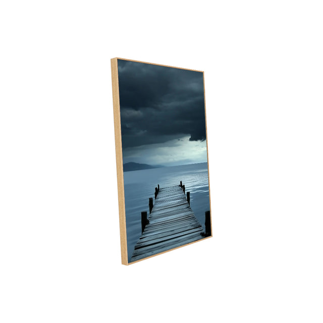 Tranquil Dock Canvas Wall Art