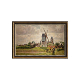 The Knocke Windmill, Belgium By Camille Pissarro