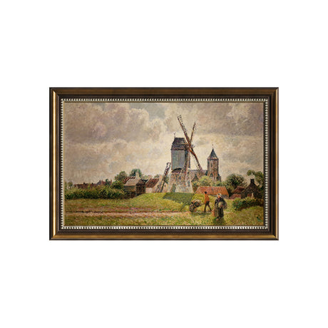 The Knocke Windmill, Belgium By Camille Pissarro