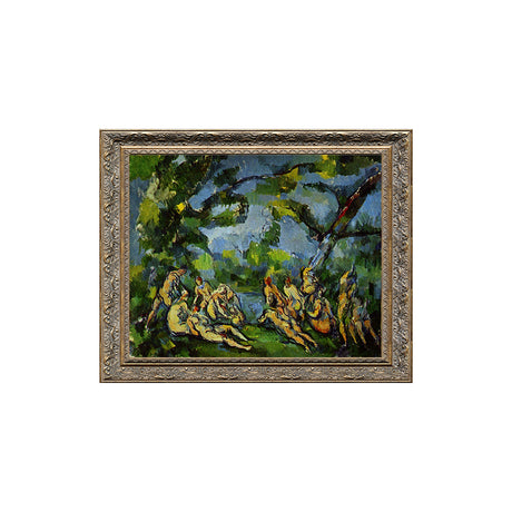 "The Large Bathers" (Les Grandes Baigneuses in French) By Paul Cézanne