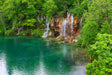 Emerald Cascade Serenity Canvas Wall Art