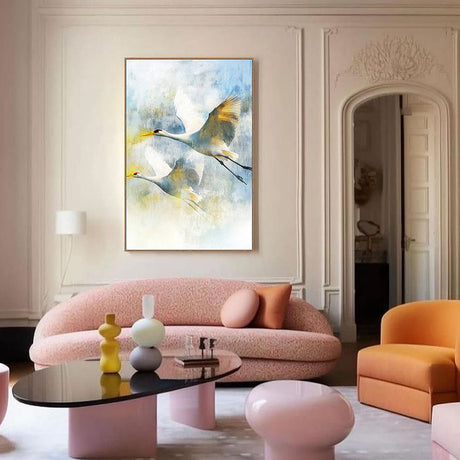 "Graceful Flight" Canvas Wall Art