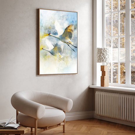 "Graceful Flight" Canvas Wall Art