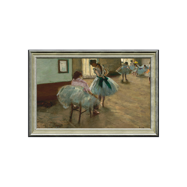 The Dance Lesson By Edgar Degas