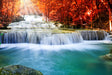 Eternal Autumn Flow Canvas Wall Art