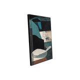Modern Geometric Elegance – A Bold Blend Of Textures And Tones For Contemporary Space